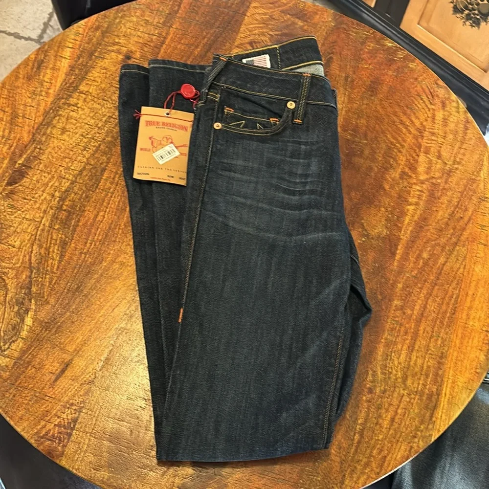 NWT True Religion Boot Cut Jeans Tony Hi-Rise Micro Boot Cut - Picture 3 of 7